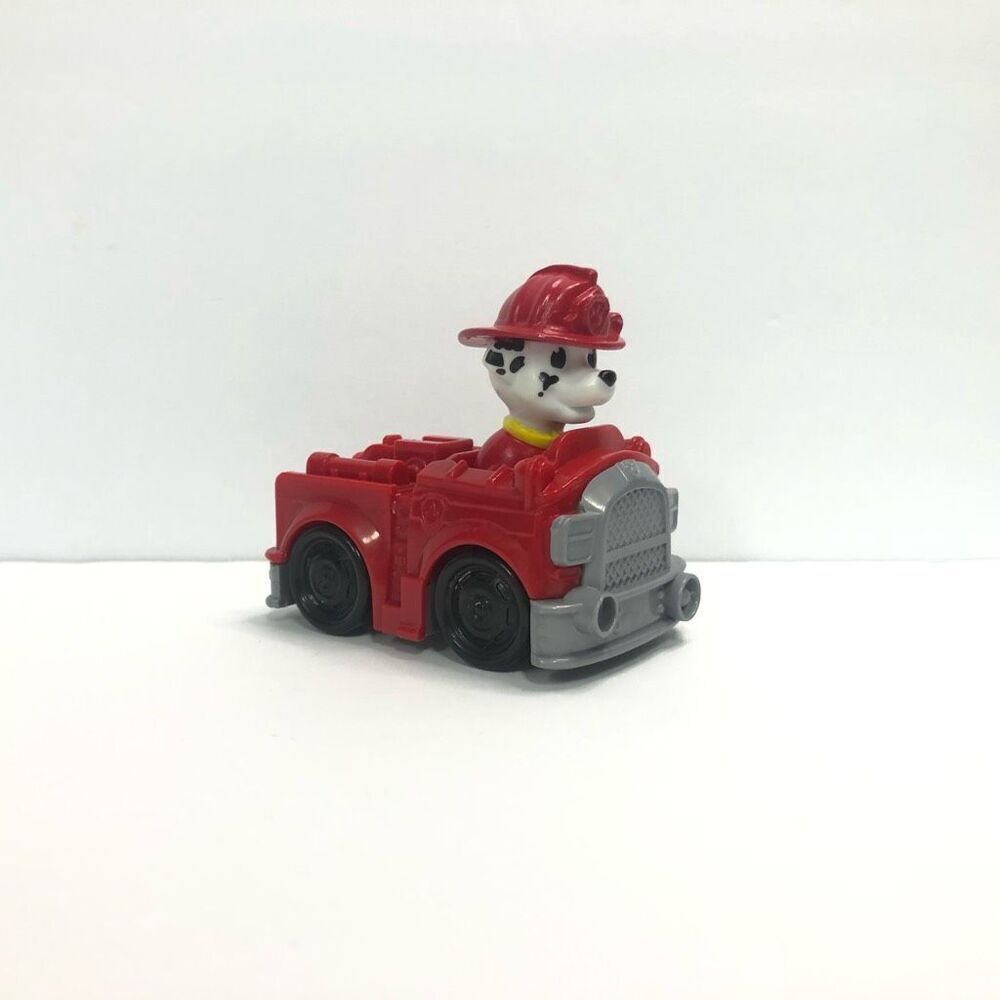 paw patrol rescue racers marshall fire truck toy 2015‎ red dalmatian